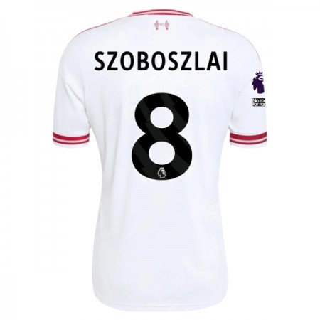 Levné Liverpool Szoboszlai 8 Venkovní Fotbalové dresy 2026-27 Krátký Rukáv