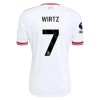 Levné Liverpool Wirtz 7 Venkovní Fotbalové dresy 2026-27 Krátký Rukáv