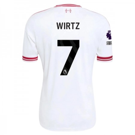 Levné Liverpool Wirtz 7 Venkovní Fotbalové dresy 2026-27 Krátký Rukáv