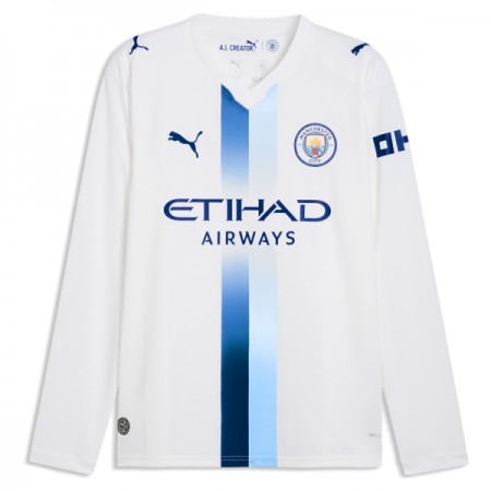 Levné Manchester City Alternativní Fotbalové dresy 2026-27 Dlouhý Rukáv