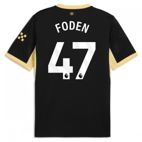 Levné Manchester City Foden 47 Venkovní Fotbalové dresy 2026-27 Krátký Rukáv