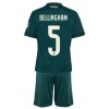 Levné Real Madrid Bellingham 5 Dětské Venkovní Fotbalové dresy 2026-27 Krátký Rukáv