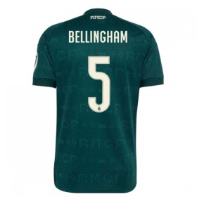 Levné Real Madrid Bellingham 5 Venkovní Fotbalové dresy 2026-27 Krátký Rukáv