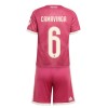 Levné Real Madrid Camavinga 6 Dětské Alternativní Fotbalové dresy 2026-27 Krátký Rukáv