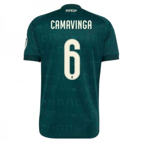 Levné Real Madrid Camavinga 6 Venkovní Fotbalové dresy 2026-27 Krátký Rukáv