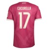 Levné Real Madrid Cucurella 17 Alternativní Fotbalové dresy 2026-27 Krátký Rukáv
