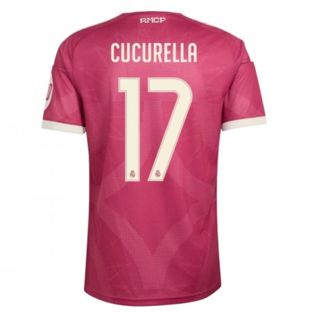 Levné Real Madrid Cucurella 17 Alternativní Fotbalové dresy 2026-27 Krátký Rukáv