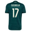 Levné Real Madrid Cucurella 17 Venkovní Fotbalové dresy 2026-27 Krátký Rukáv