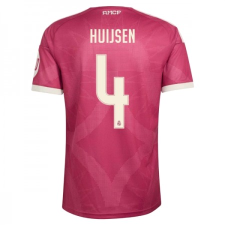 Levné Real Madrid Huijsen 4 Alternativní Fotbalové dresy 2026-27 Krátký Rukáv