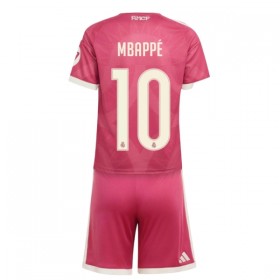 Levné Real Madrid Mbappé 10 Dětské Alternativní Fotbalové dresy 2026-27 Krátký Rukáv