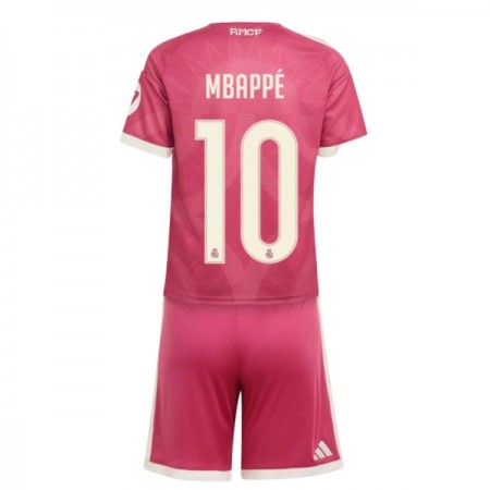 Levné Real Madrid Mbappé 10 Dětské Alternativní Fotbalové dresy 2026-27 Krátký Rukáv