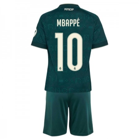 Levné Real Madrid Mbappé 10 Dětské Venkovní Fotbalové dresy 2026-27 Krátký Rukáv