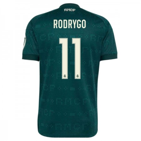 Levné Real Madrid Rodrygo 11 Venkovní Fotbalové dresy 2026-27 Krátký Rukáv
