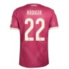 Levné Real Madrid Rudiger 22 Alternativní Fotbalové dresy 2026-27 Krátký Rukáv