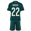 Levné Real Madrid Rudiger 22 Dětské Venkovní Fotbalové dresy 2026-27 Krátký Rukáv