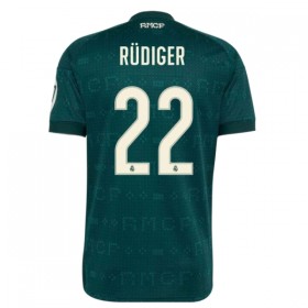 Levné Real Madrid Rudiger 22 Venkovní Fotbalové dresy 2026-27 Krátký Rukáv