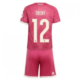 Levné Real Madrid Trent Alexander-Arnold 12 Dětské Alternativní Fotbalové dresy 2026-27 Krátký Rukáv