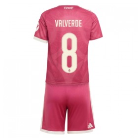Levné Real Madrid Valverde 8 Dětské Alternativní Fotbalové dresy 2026-27 Krátký Rukáv