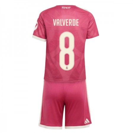 Levné Real Madrid Valverde 8 Dětské Alternativní Fotbalové dresy 2026-27 Krátký Rukáv