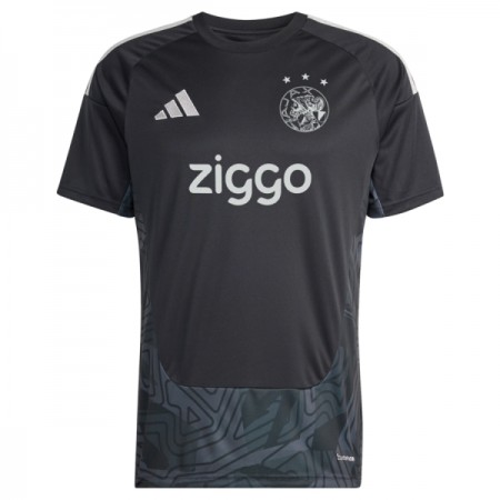 Levné Ajax Amsterdam Brankářské Černá 2026-27 Krátký Rukáv