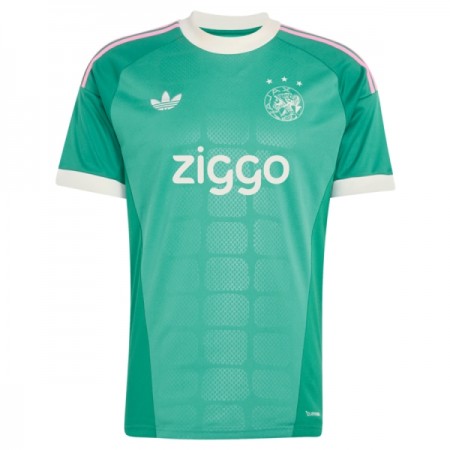 Levné Ajax Amsterdam Brankářské Zelená 2026-27 Krátký Rukáv