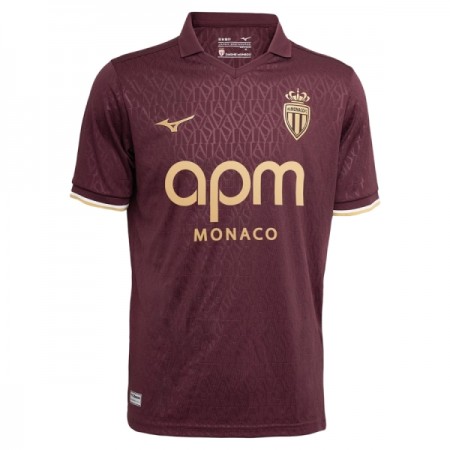 Levné AS Monaco Venkovní Fotbalové dresy 2026-27 Krátký Rukáv