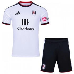 Levné Fulham FC Dětské Domácí Fotbalové dresy 2026-27 Krátký Rukáv