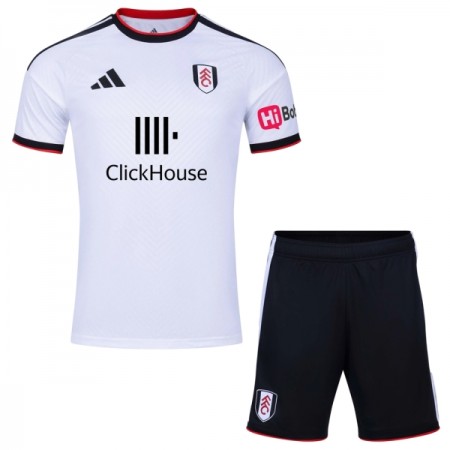 Levné Fulham FC Dětské Domácí Fotbalové dresy 2026-27 Krátký Rukáv
