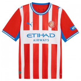 Levné Girona Domácí Fotbalové dresy 2026-27 Krátký Rukáv