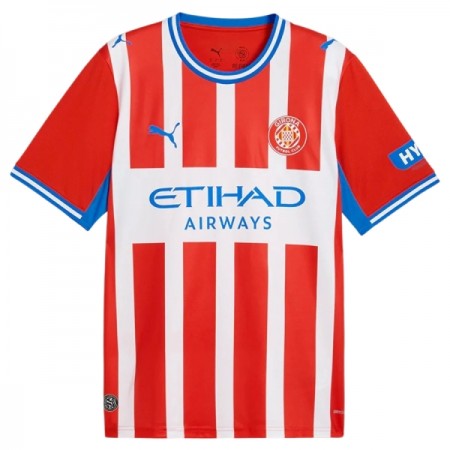 Levné Girona Domácí Fotbalové dresy 2026-27 Krátký Rukáv