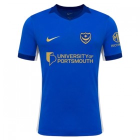 Levné Portsmouth Domácí Fotbalové dresy 2026-27 Krátký Rukáv