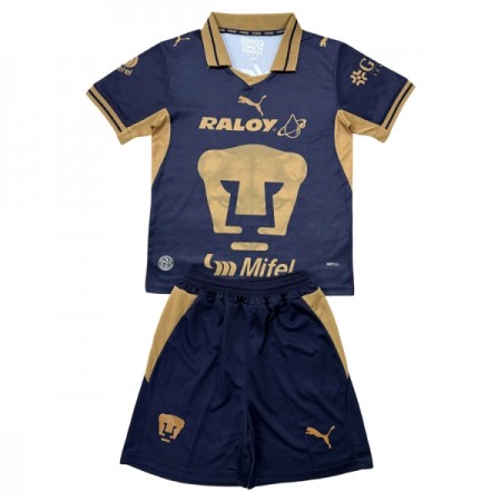 Levné Pumas UNAM Dětské Domácí Fotbalové dresy 2026-27 Krátký Rukáv