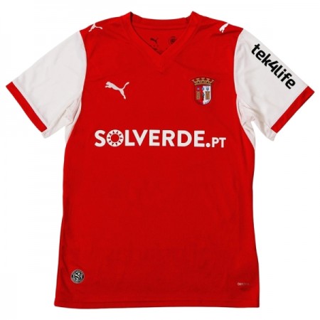 Levné SC Braga Domácí Fotbalové dresy 2026-27 Krátký Rukáv