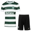 Levné Sporting CP Dětské Domácí Fotbalové dresy 2026-27 Krátký Rukáv