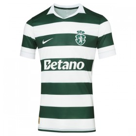 Levné Sporting CP Domácí Fotbalové dresy 2026-27 Krátký Rukáv