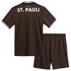 Levné St Pauli Dětské Domácí Fotbalové dresy 2026-27 Krátký Rukáv