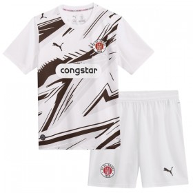 Levné St Pauli Dětské Venkovní Fotbalové dresy 2026-27 Krátký Rukáv