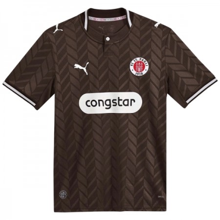 Levné St Pauli Domácí Fotbalové dresy 2026-27 Krátký Rukáv