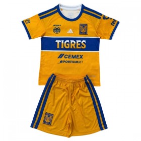 Levné Tigres UANL Dětské Domácí Fotbalové dresy 2026-27 Krátký Rukáv