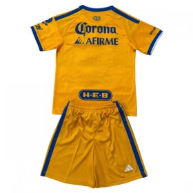 Levné Tigres UANL Dětské Domácí Fotbalové dresy 2026-27 Krátký Rukáv