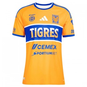 Levné Tigres UANL Domácí Fotbalové dresy 2026-27 Krátký Rukáv