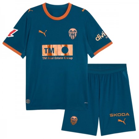 Levné Valencia CF Dětské Venkovní Fotbalové dresy 2026-27 Krátký Rukáv