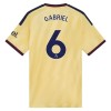 Levné Arsenal Gabriel 6 Alternativní Fotbalové dresy 2026-27 Krátký Rukáv