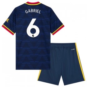 Levné Arsenal Gabriel 6 Dětské Venkovní Fotbalové dresy 2026-27 Krátký Rukáv