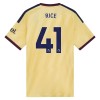 Levné Arsenal Rice 41 Alternativní Fotbalové dresy 2026-27 Krátký Rukáv