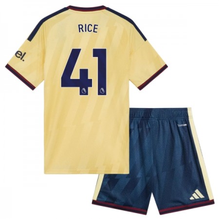 Levné Arsenal Rice 41 Dětské Alternativní Fotbalové dresy 2026-27 Krátký Rukáv