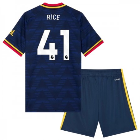 Levné Arsenal Rice 41 Dětské Venkovní Fotbalové dresy 2026-27 Krátký Rukáv