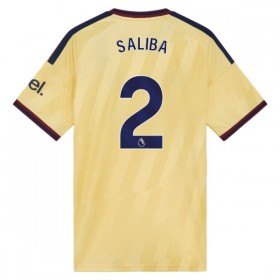 Levné Arsenal Saliba 2 Alternativní Fotbalové dresy 2026-27 Krátký Rukáv