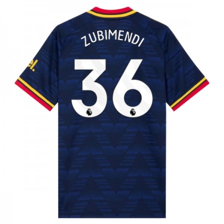Levné Arsenal Zubimendi 36 Venkovní Fotbalové dresy 2026-27 Krátký Rukáv