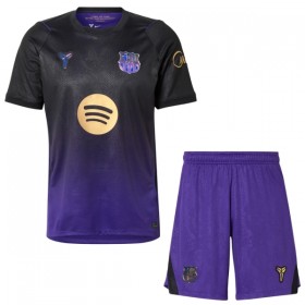 Levné FC Barcelona Dětské Venkovní Fotbalové dresy 2026-27 Krátký Rukáv